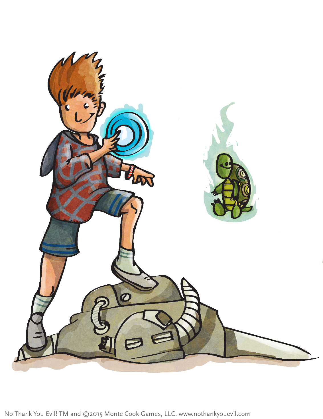 No Thank You, Evil! RPG: A Family-Friendly Adventure in the World of Storia