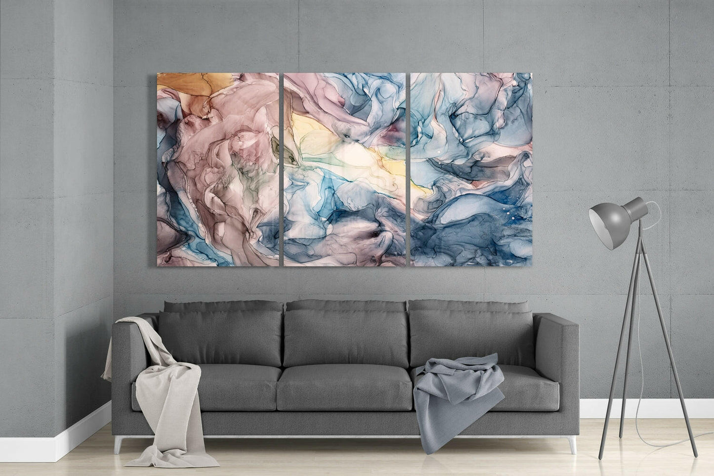 Magic Colors Glass Wall Art