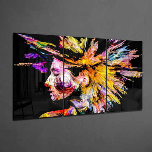 Colorful Thoughts Glass Art