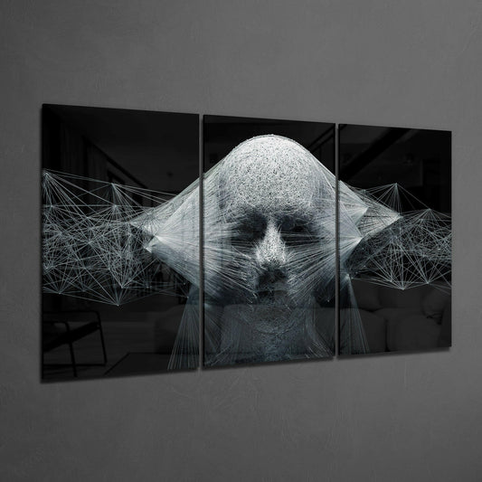 String Glass Art