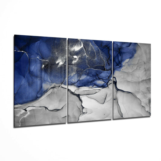 Blue Harmony Glass Art