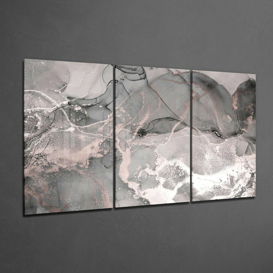 Gray Dance Glass Art