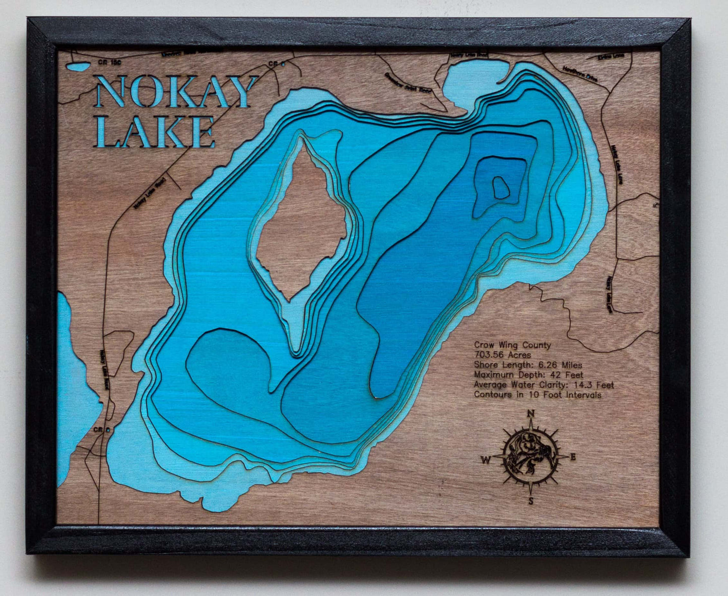 Nokay Lake in Crow Wing County, Minnesota