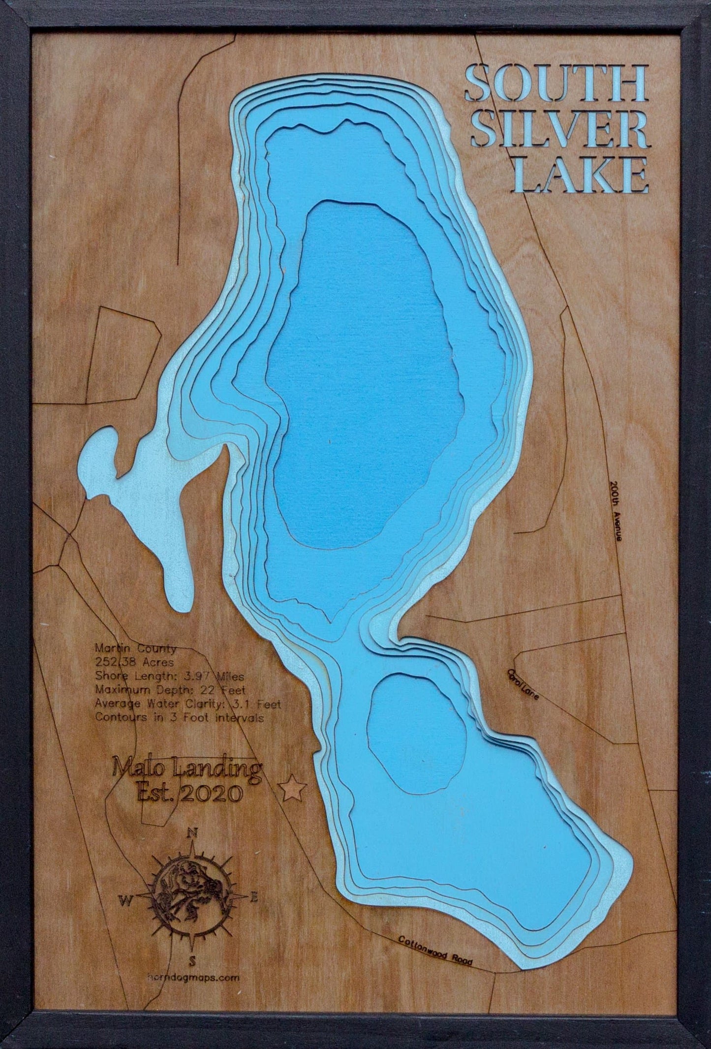 South Silver Lake in Martin County, Minnesota