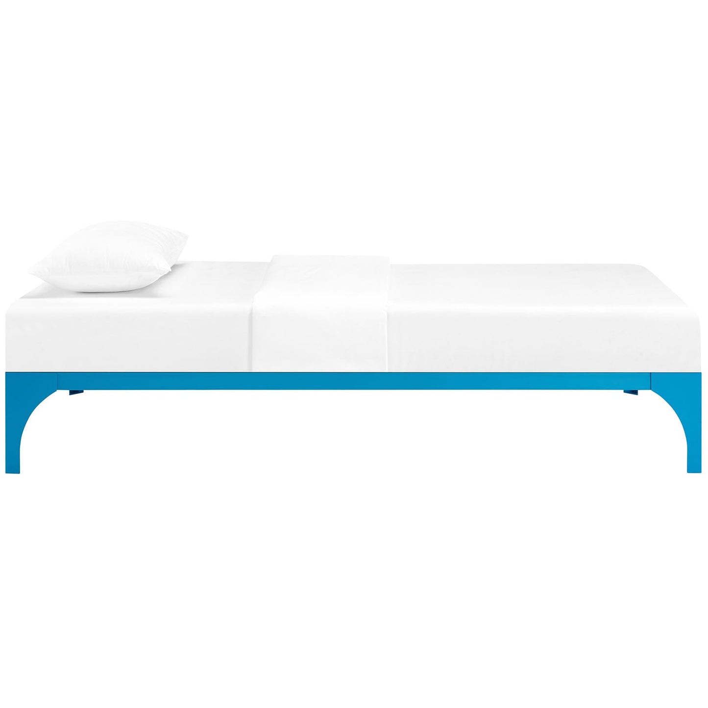 Ollie Twin Bed Frame in Light Blue