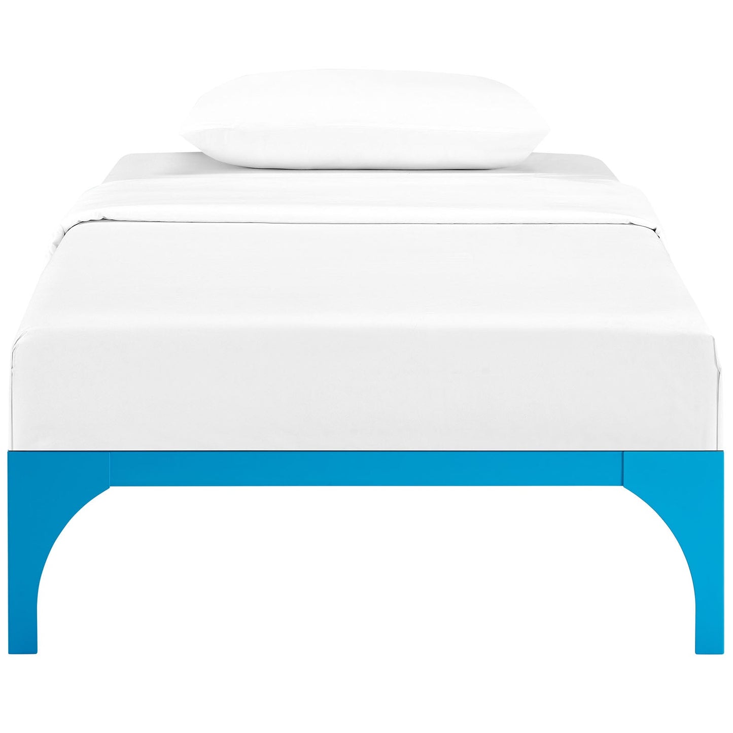 Ollie Twin Bed Frame in Light Blue