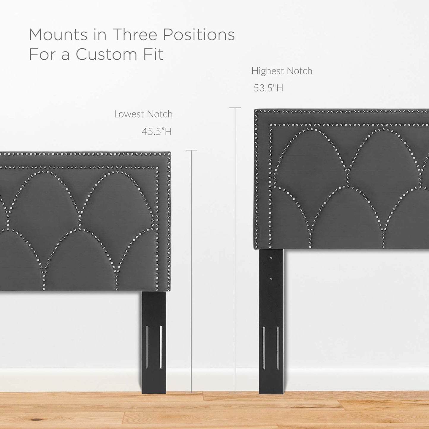 Greta Performance Velvet Twin Headboard by Modway