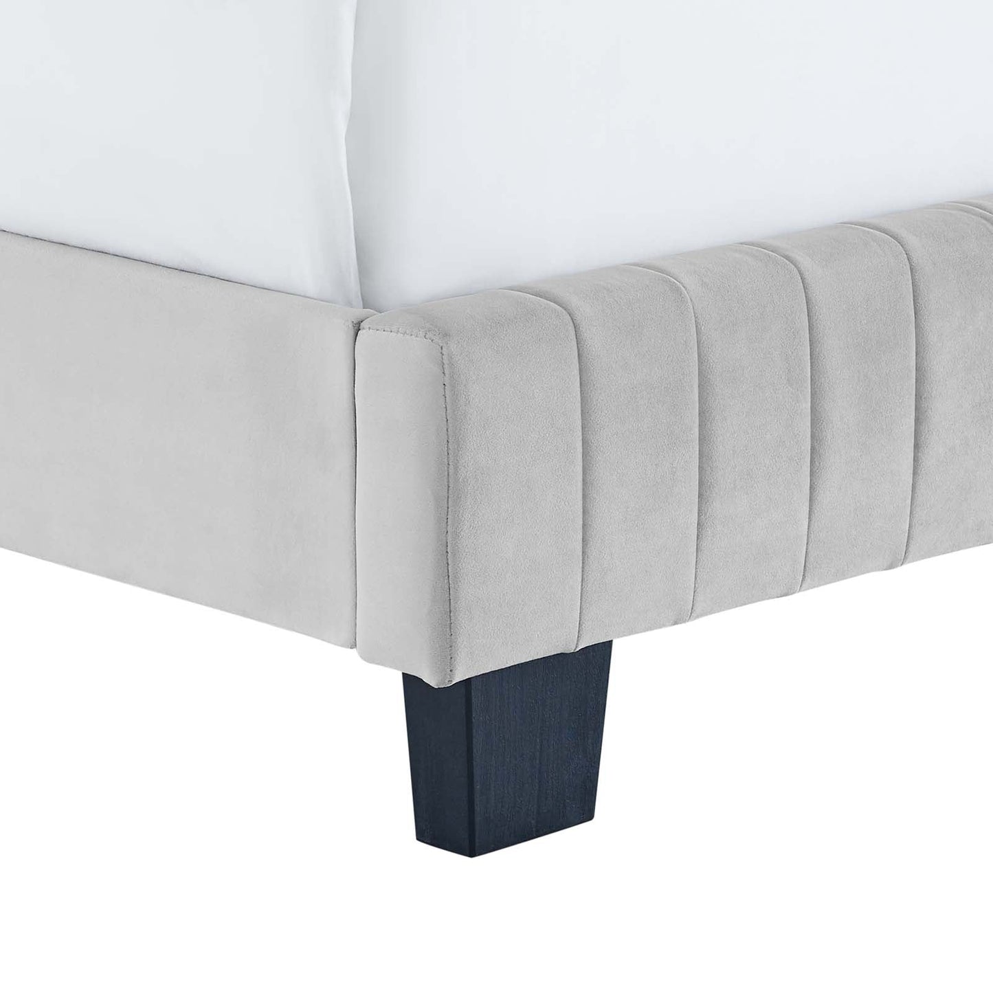Celine Channel Tufted Performance Velvet King Bed by Modway