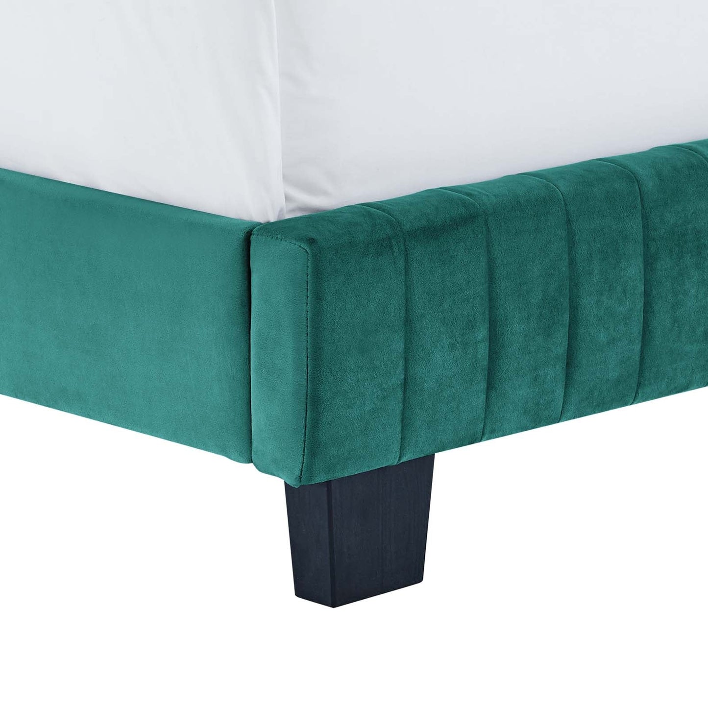 Celine Channel Tufted Performance Velvet King Bed by Modway