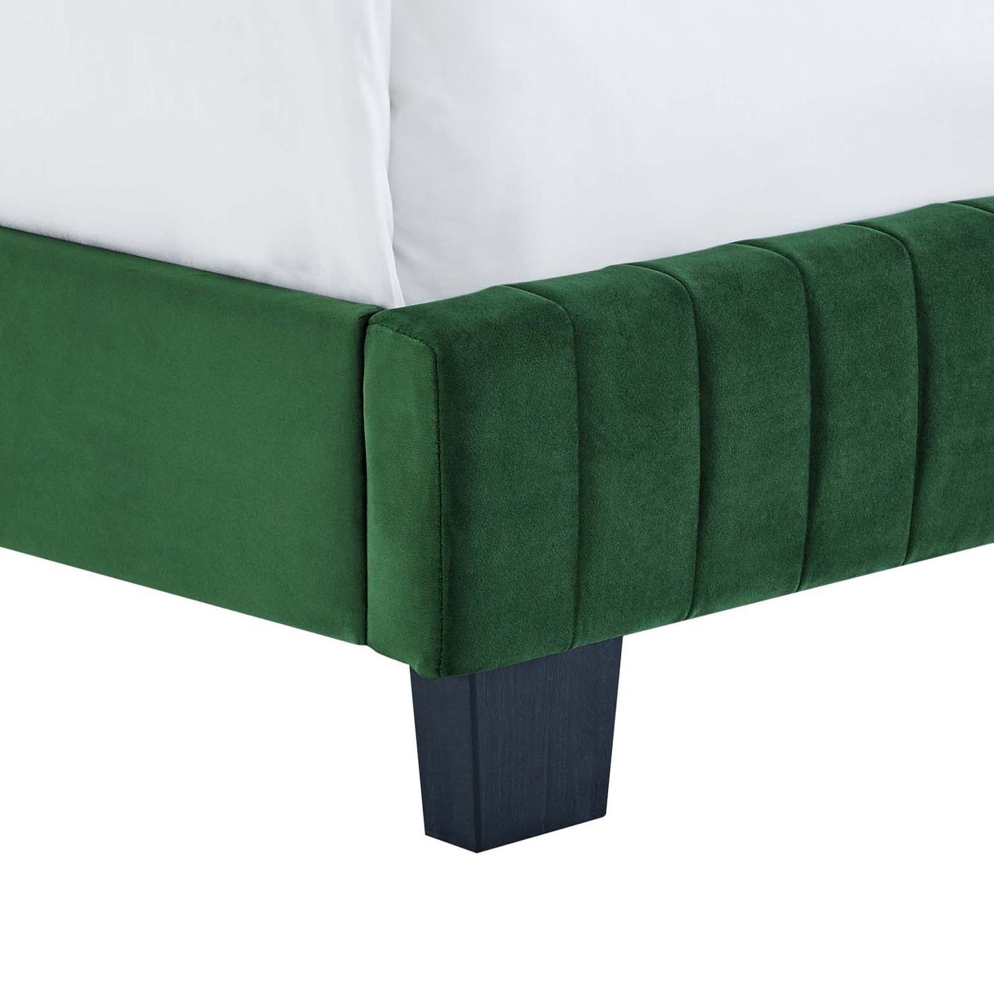 Celine Channel Tufted Performance Velvet Full Bed by Modway
