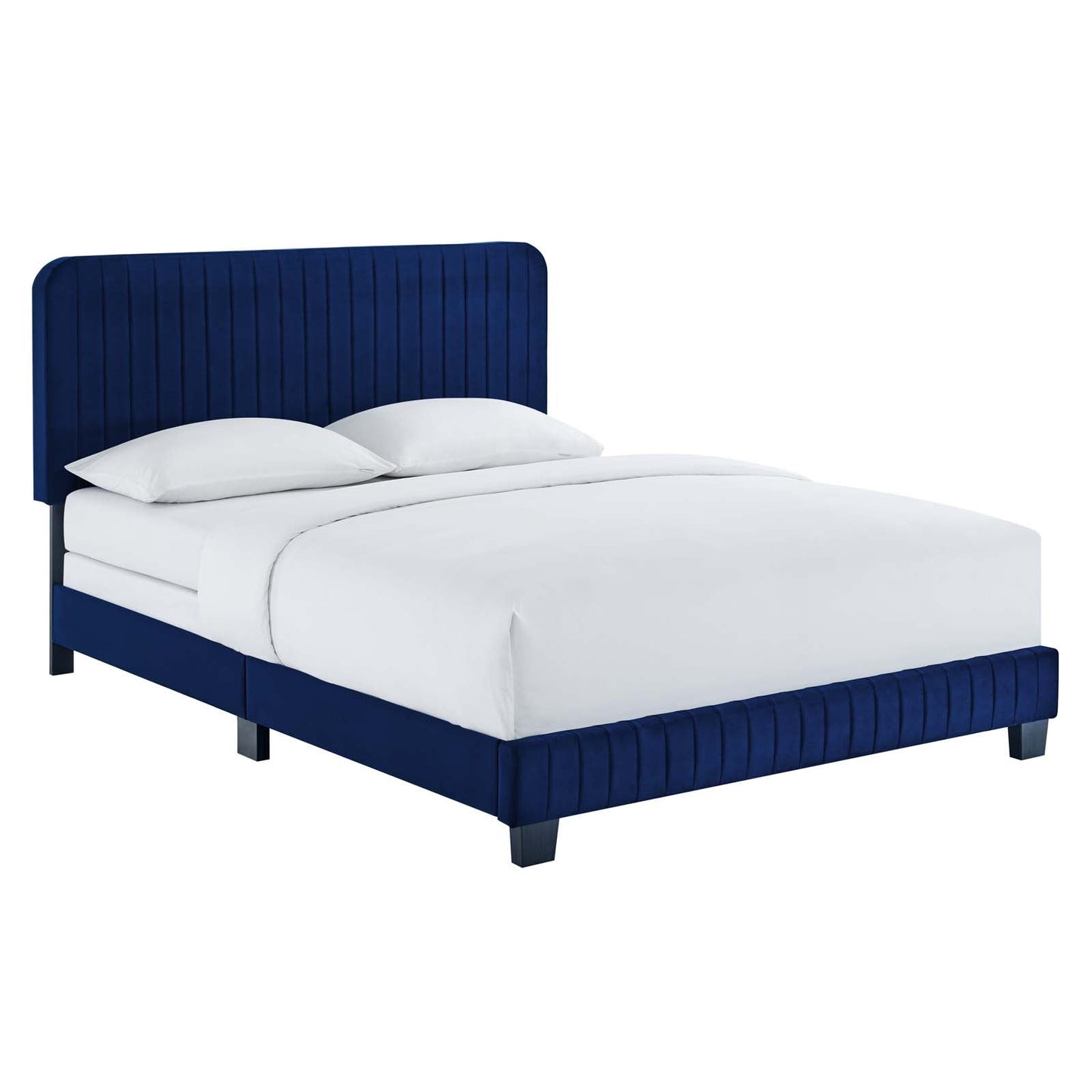 Celine Channel Tufted Performance Velvet Full Bed by Modway