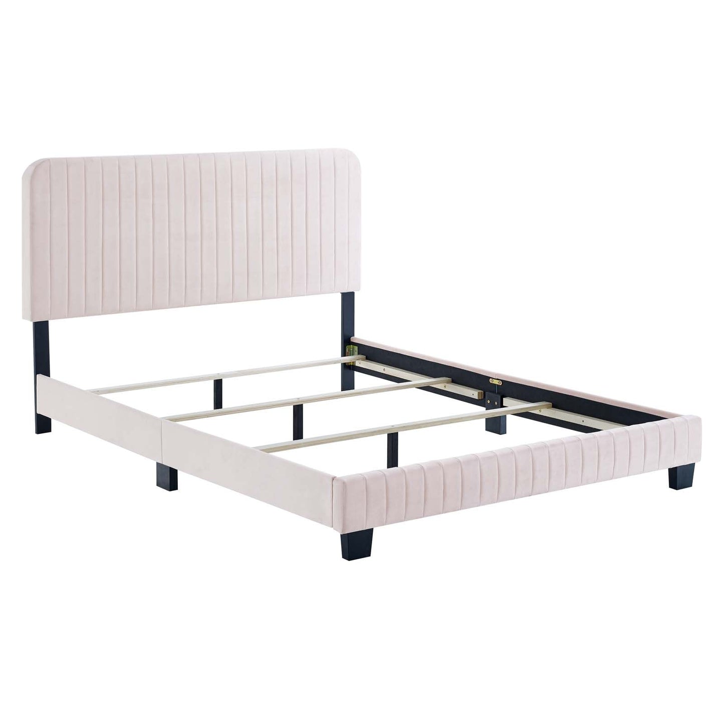 Celine Channel Tufted Performance Velvet Full Bed by Modway