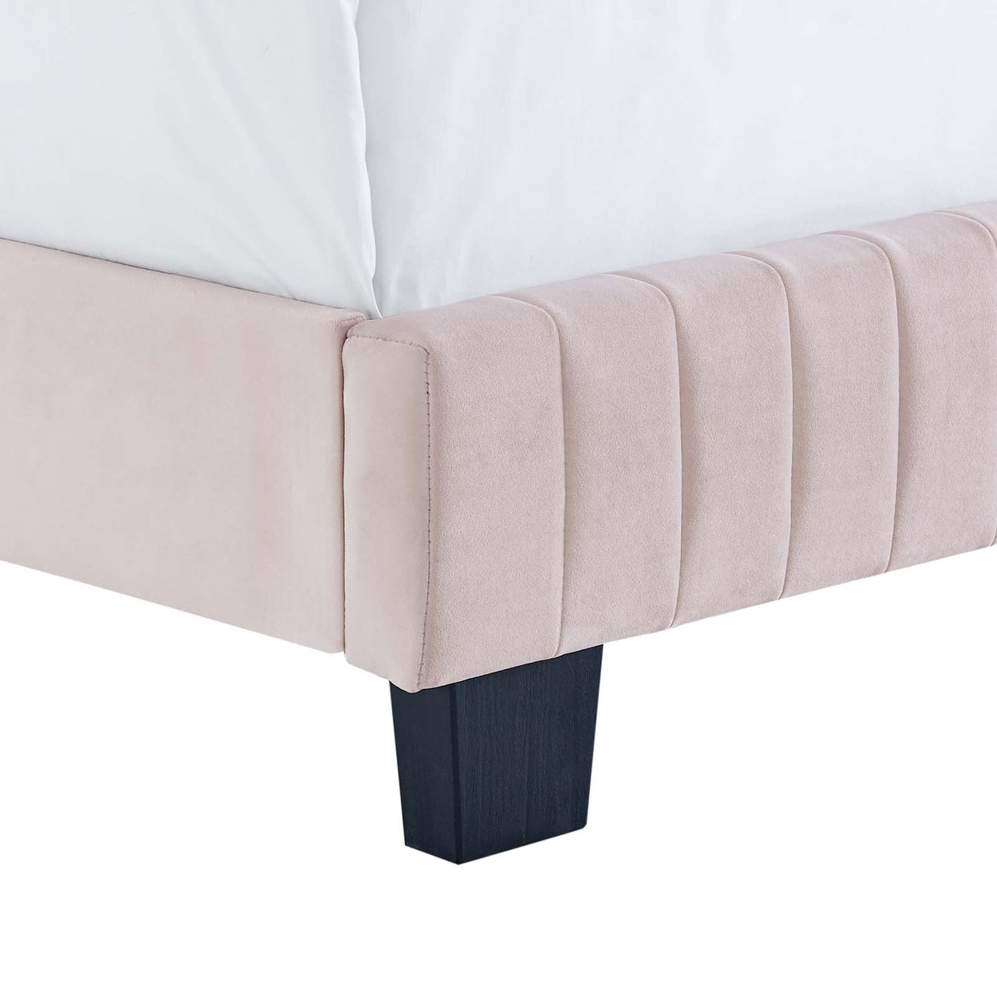 Celine Channel Tufted Performance Velvet Full Bed by Modway