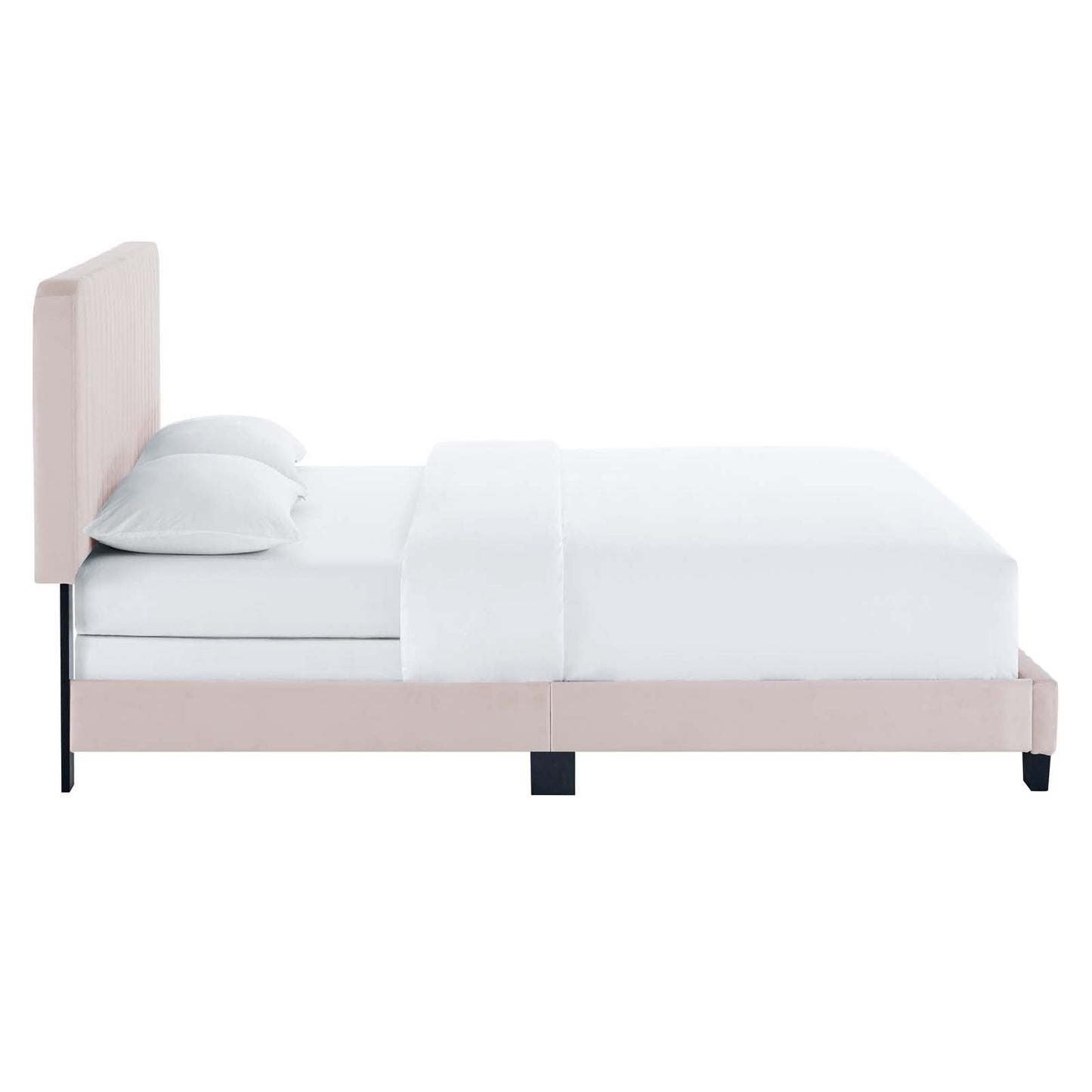 Celine Channel Tufted Performance Velvet Full Bed by Modway