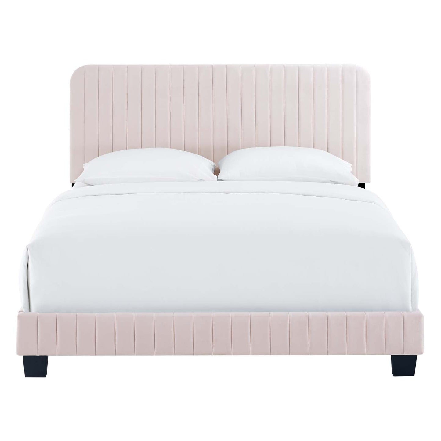 Celine Channel Tufted Performance Velvet Full Bed by Modway