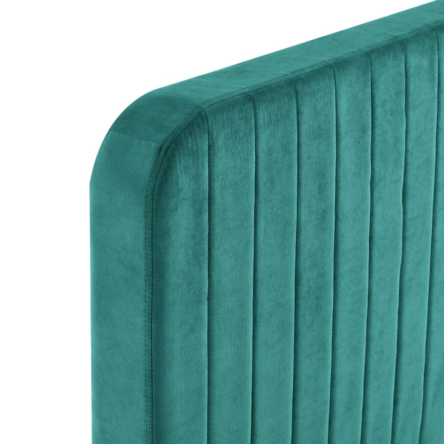 Celine Channel Tufted Performance Velvet King Platform Bed by Modway
