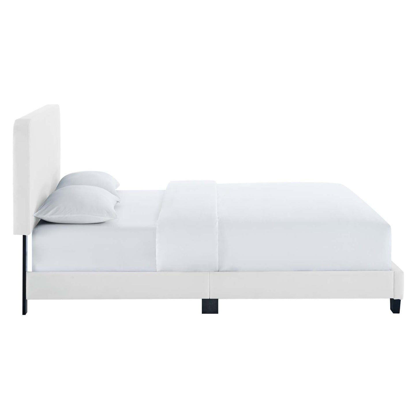 Celine Channel Tufted Performance Velvet King Platform Bed by Modway