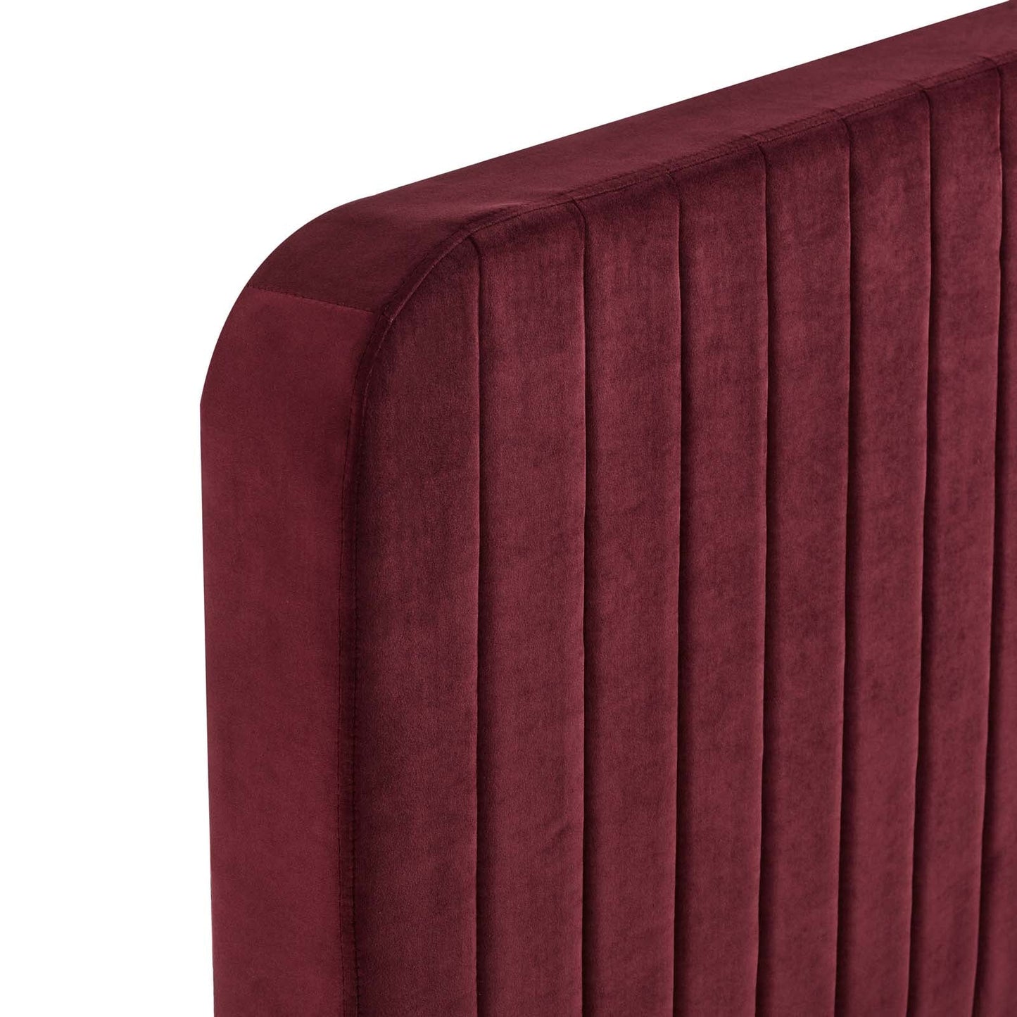 Celine Channel Tufted Performance Velvet Full Platform Bed by Modway