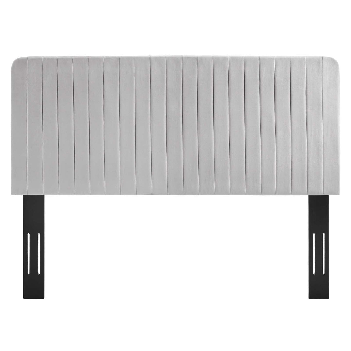 Milenna Channel Tufted Performance Velvet Twin Headboard by Modway