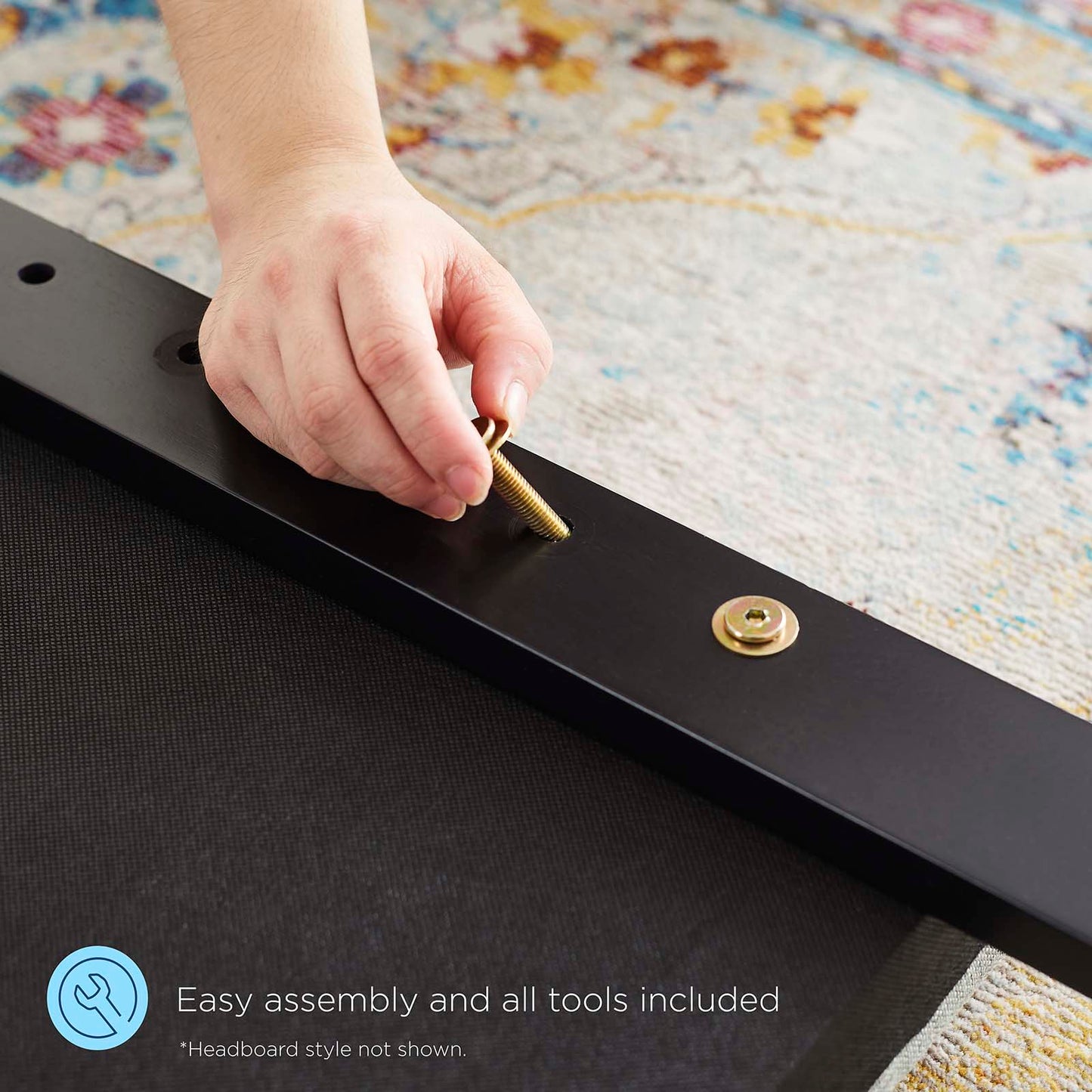 Kasia Performance Velvet Twin Headboard by Modway
