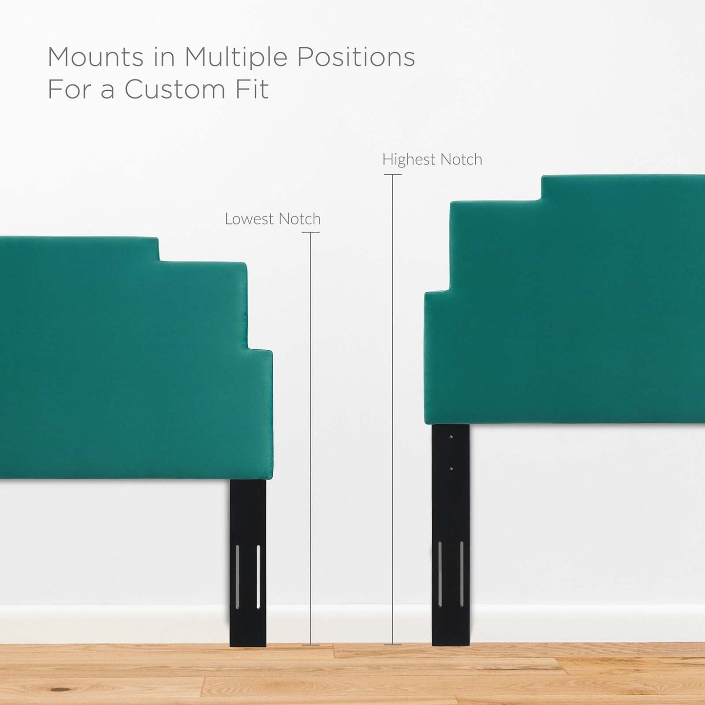 Kasia Performance Velvet Twin Headboard by Modway