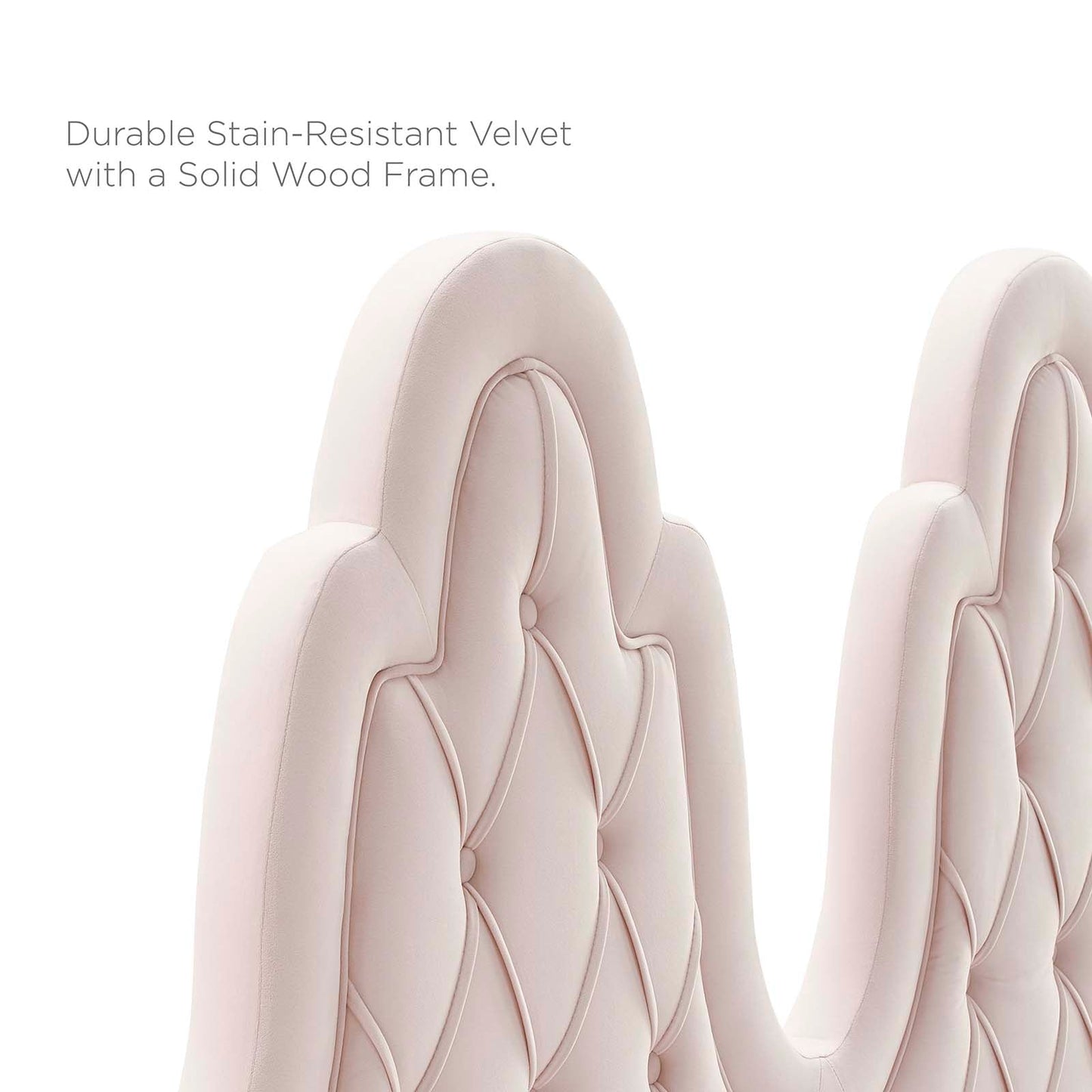 Augustine Tufted Performance Velvet Twin Headboard by Modway