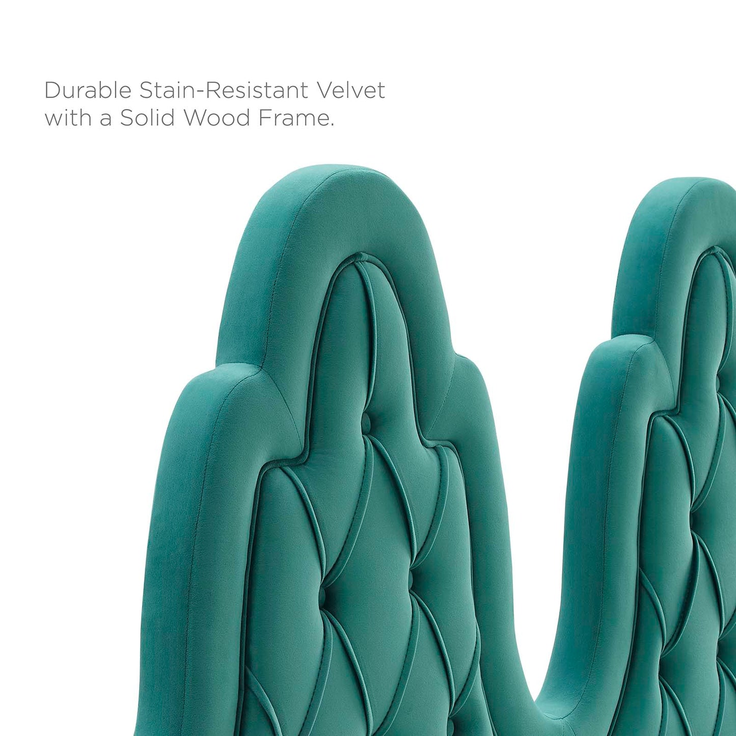 Augustine Tufted Performance Velvet Twin Headboard by Modway