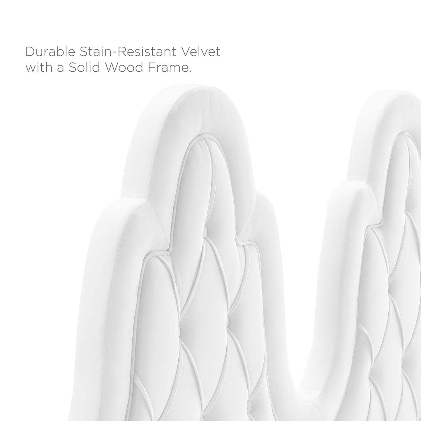 Augustine Tufted Performance Velvet Twin Headboard by Modway