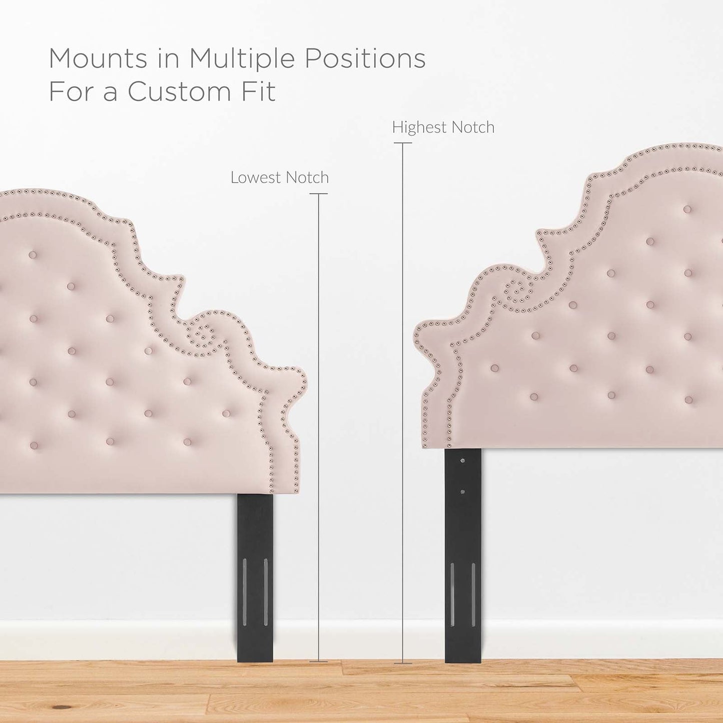 Diana Tufted Performance Velvet Twin Headboard by Modway