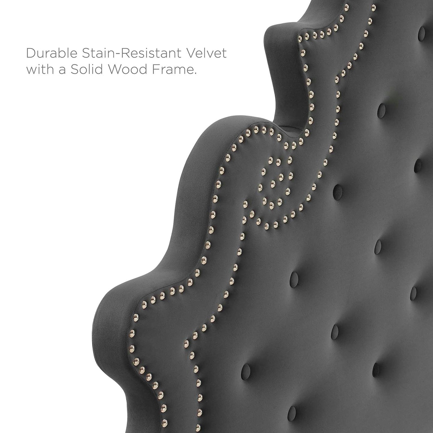 Diana Tufted Performance Velvet Full/Queen Headboard by Modway
