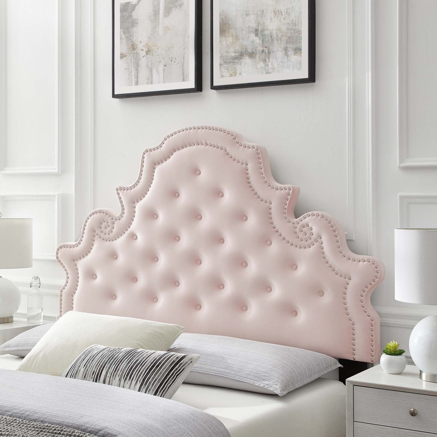 Diana Tufted Performance Velvet Full/Queen Headboard by Modway