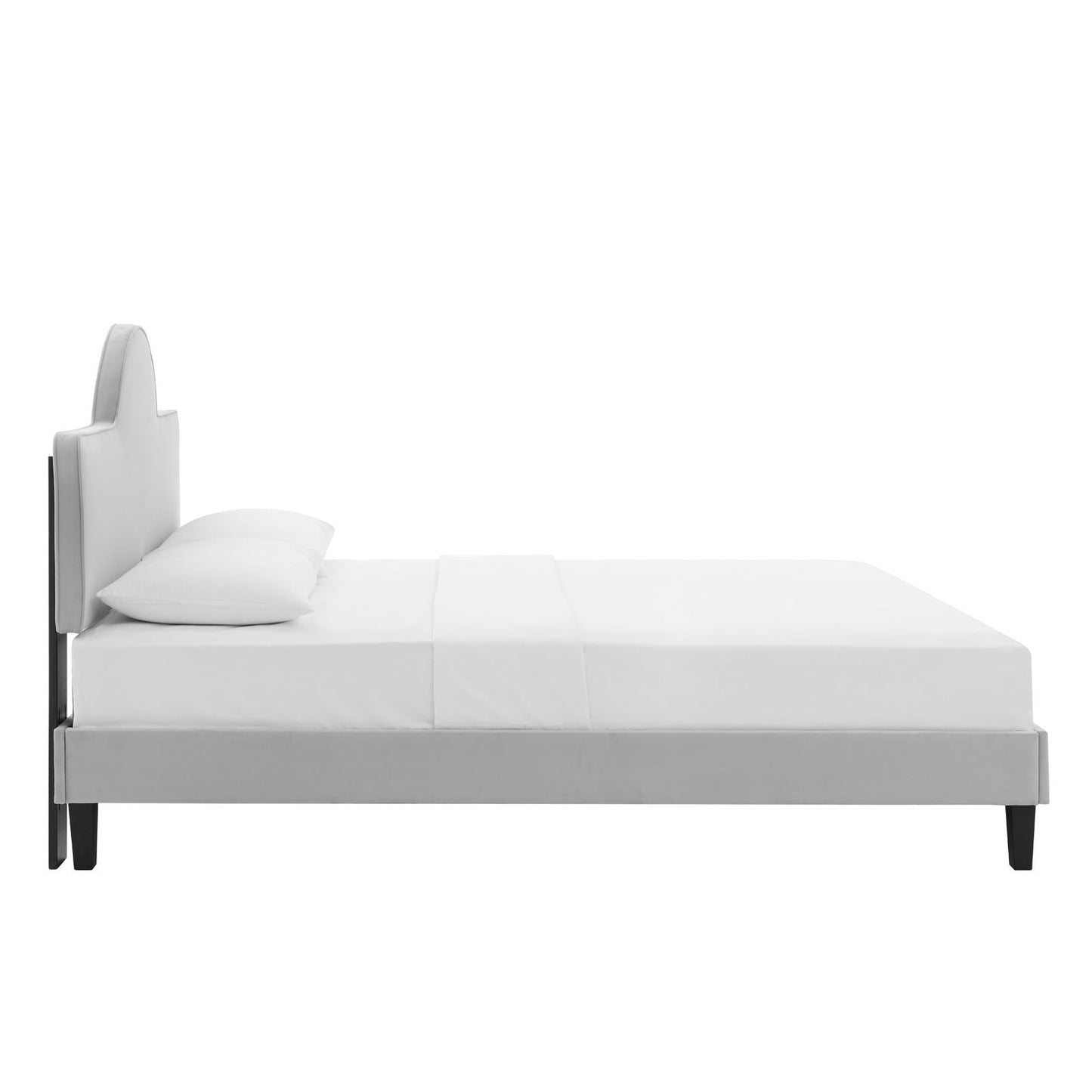 Soleil Performance Velvet Queen Bed by Modway