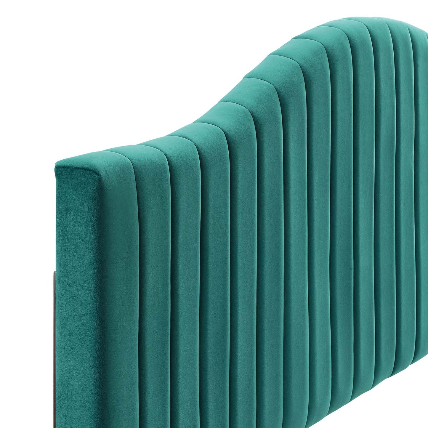 Brielle Channel Tufted Performance Velvet Twin Headboard by Modway
