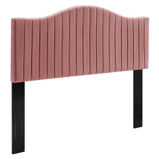 Brielle Channel Tufted Performance Velvet King/California King Headboard by Modway