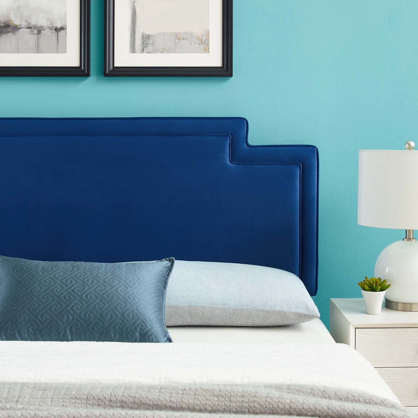 Transfix Performance Velvet King/California King Headboard by Modway