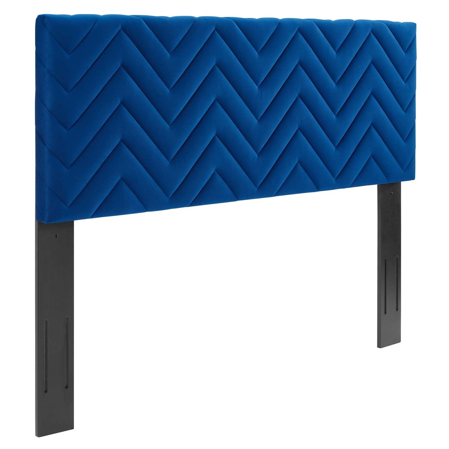 Mercy Chevron Tufted Performance Velvet Full/Queen Headboard by Modway