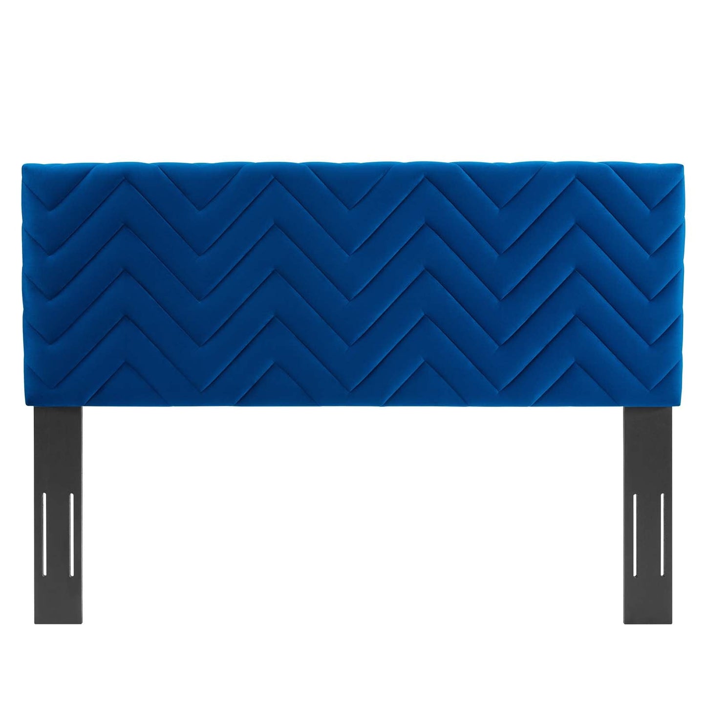 Mercy Chevron Tufted Performance Velvet Full/Queen Headboard by Modway