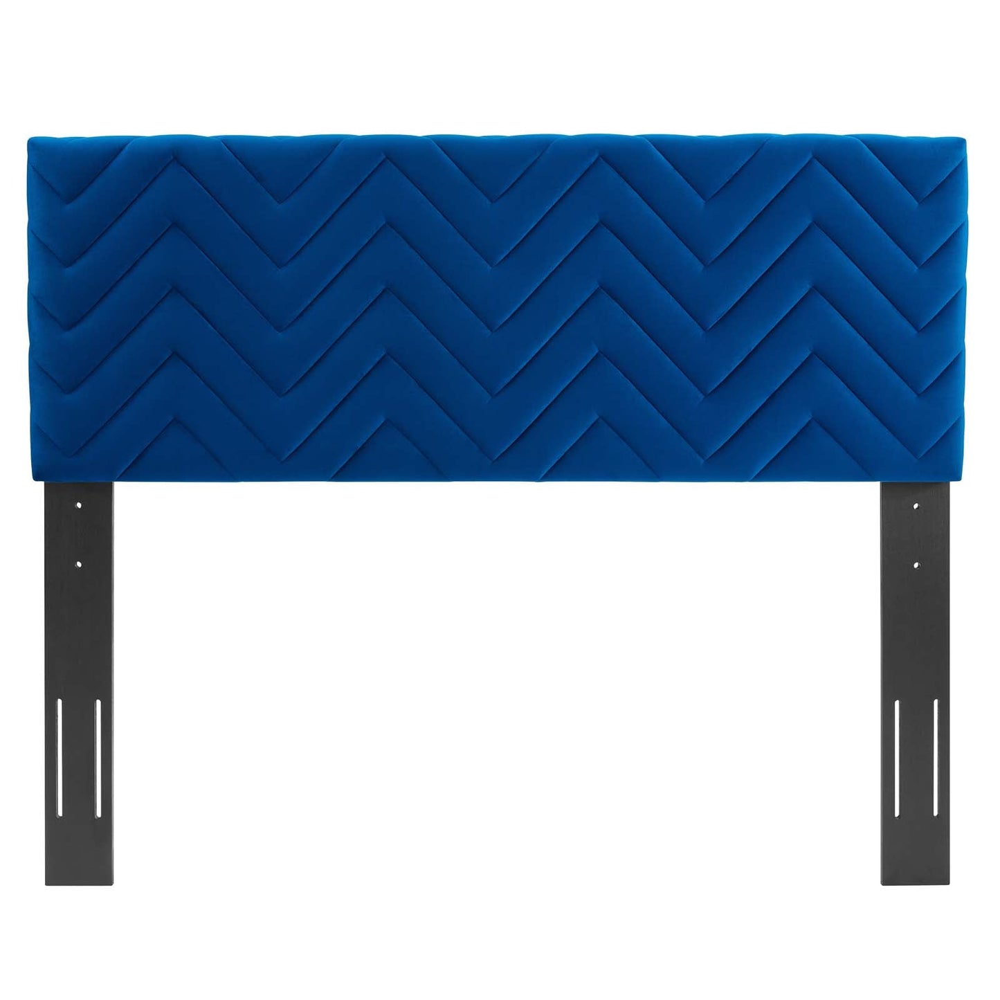 Mercy Chevron Tufted Performance Velvet Full/Queen Headboard by Modway