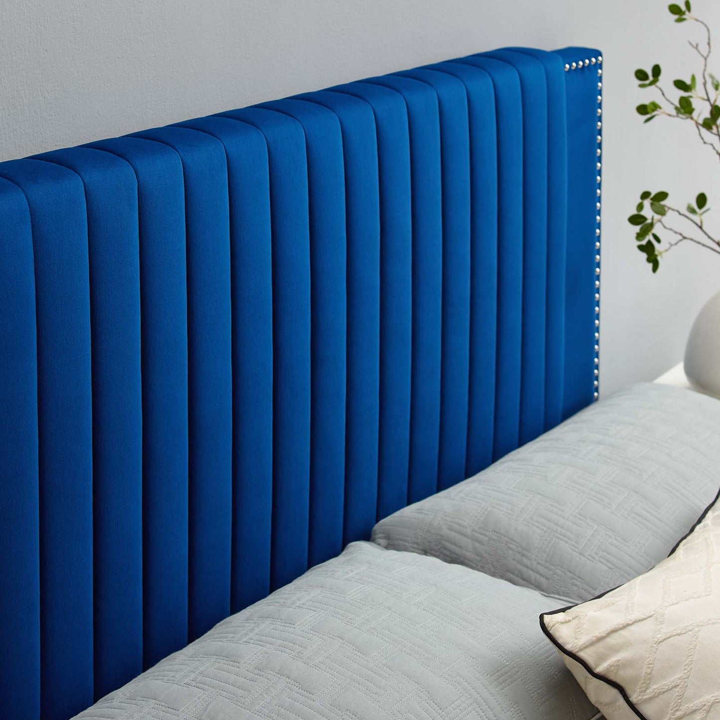 Felicity Channel Tufted Performance Velvet Twin Headboard by Modway