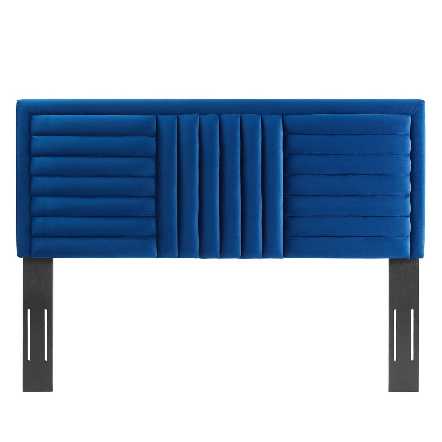 Believe Channel Tufted Performance Velvet Twin Headboard by Modway