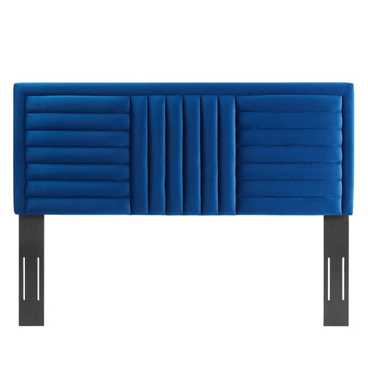 Believe Channel Tufted Performance Velvet Twin Headboard by Modway