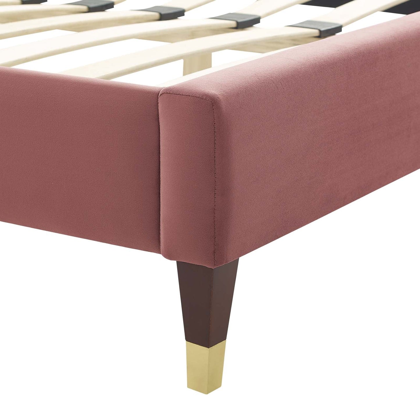 Juniper Channel Tufted Performance Velvet Full Pla
