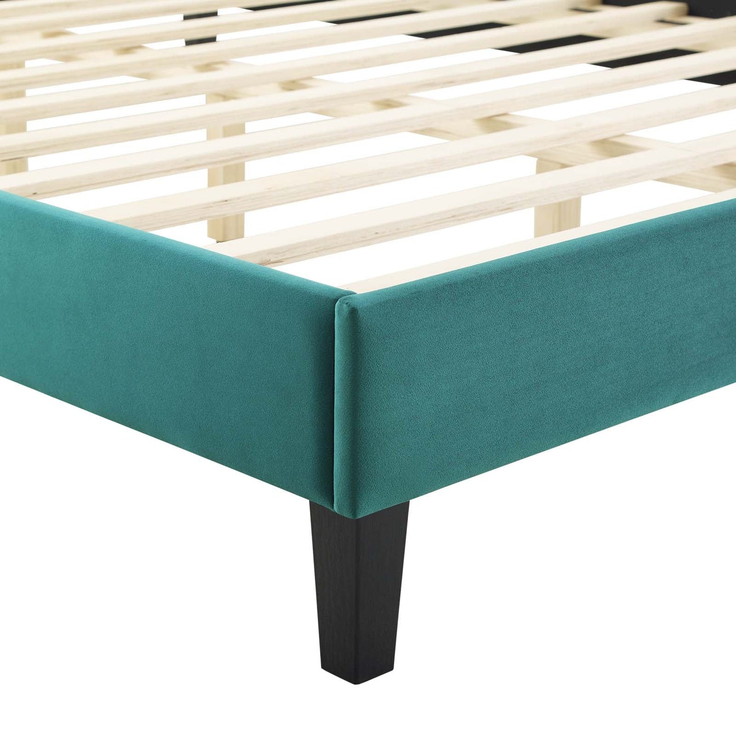 Juniper Channel Tufted Performance Velvet Full Platform Bed by Modway