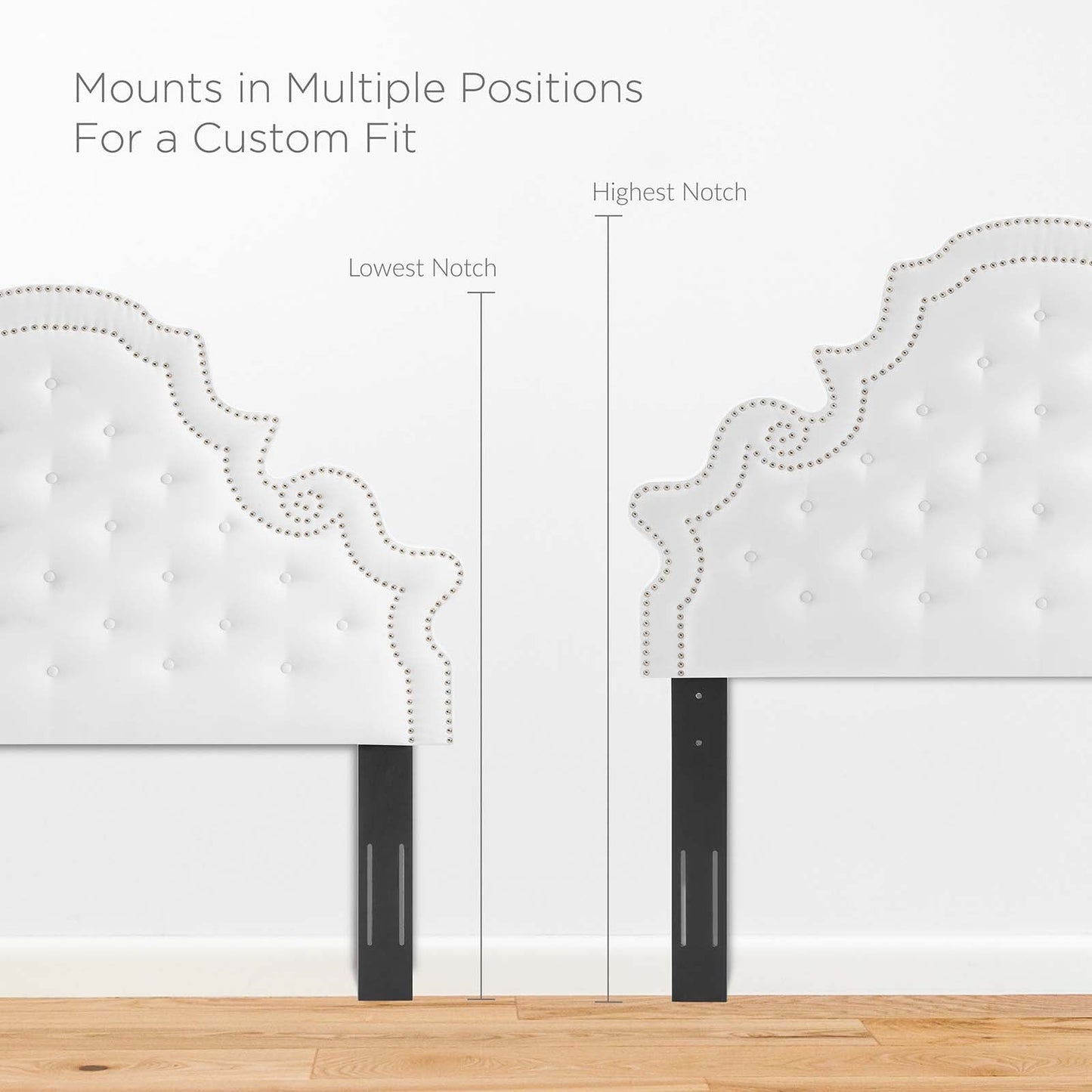 Gwyneth Tufted Performance Velvet Queen Platform Bed by Modway