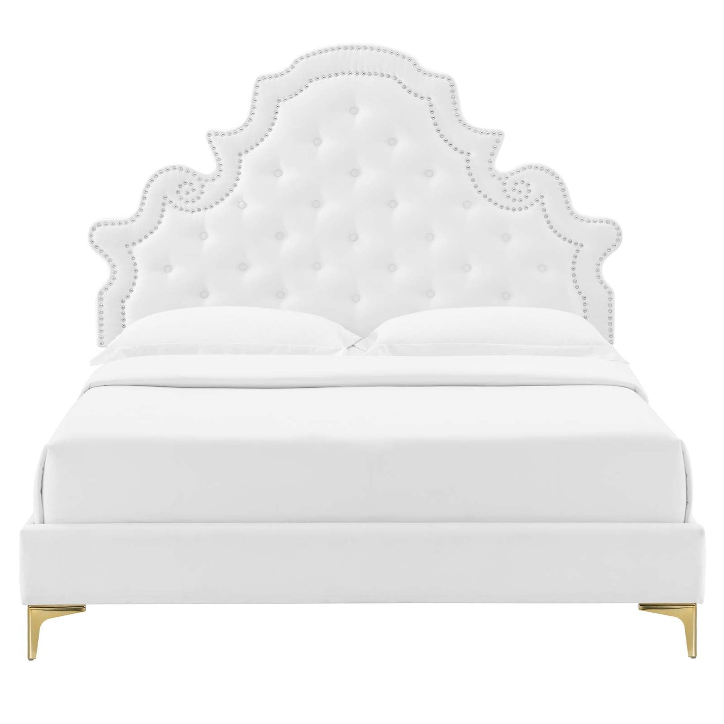 Gwyneth Tufted Performance Velvet Twin Platform Bed by Modway