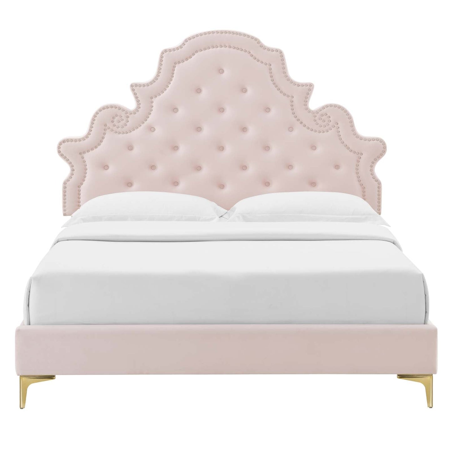 Gwyneth Tufted Performance Velvet Full Platform Bed by Modway