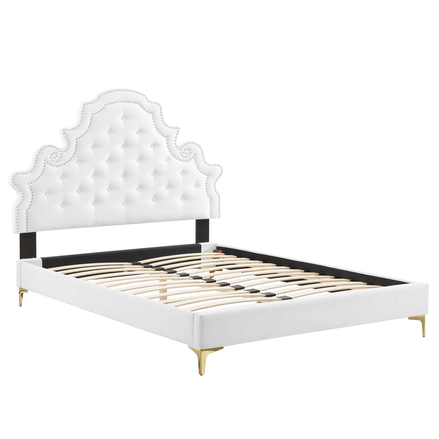 Gwyneth Tufted Performance Velvet Full Platform Bed by Modway