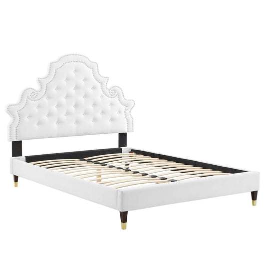 Gwyneth Tufted Performance Velvet Full Platform Bed by Modway