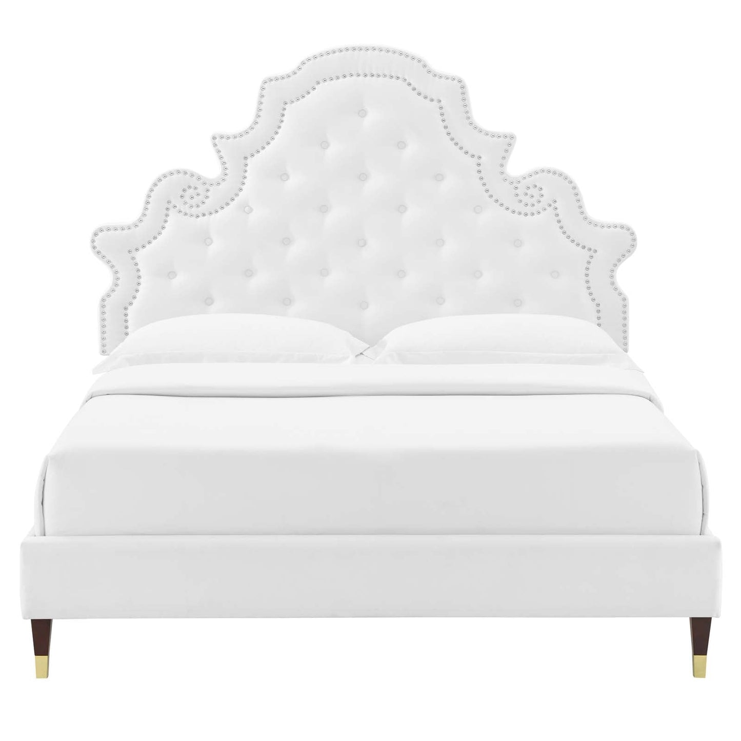 Gwyneth Tufted Performance Velvet Full Platform Bed by Modway