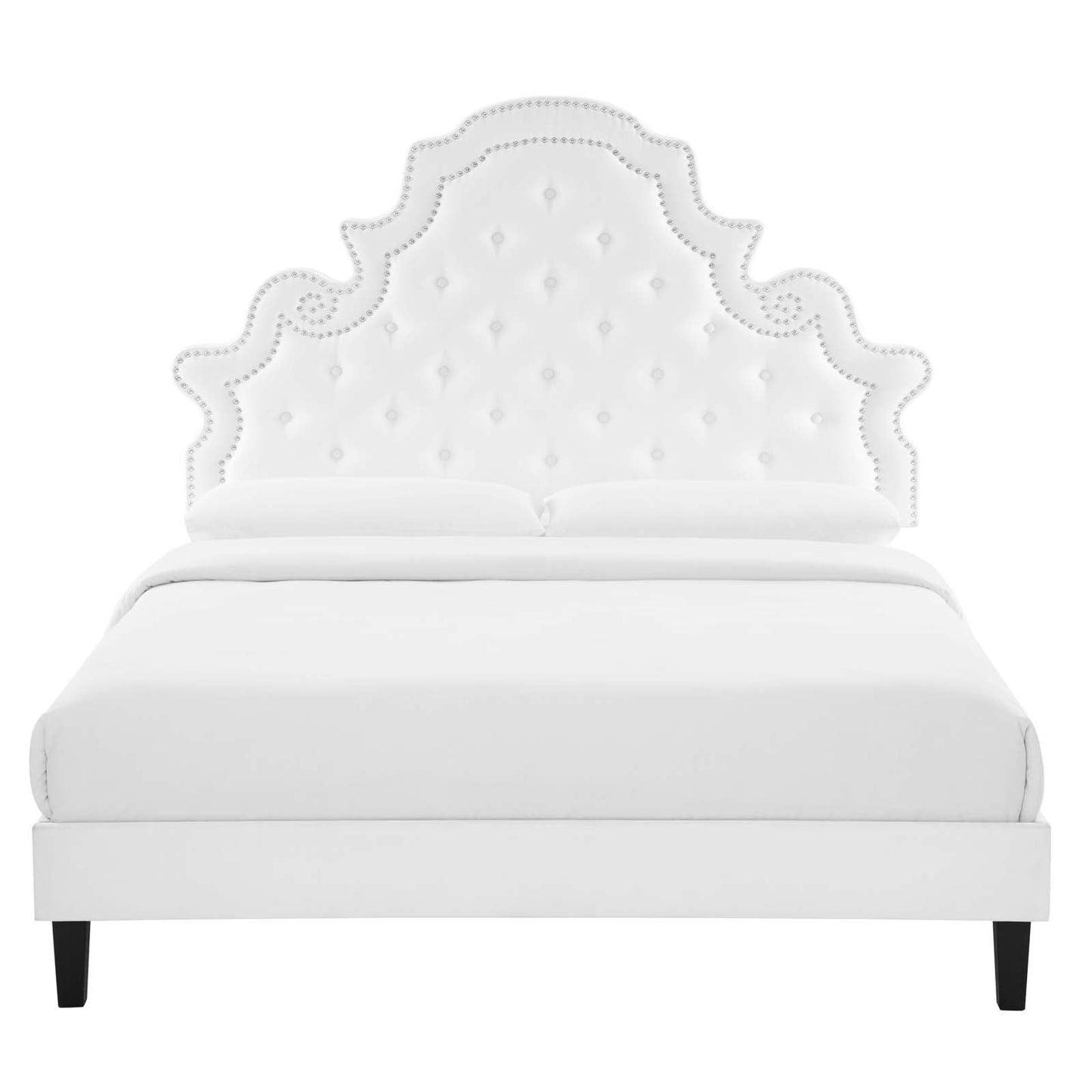 Gwyneth Tufted Performance Velvet Full Platform Bed by Modway